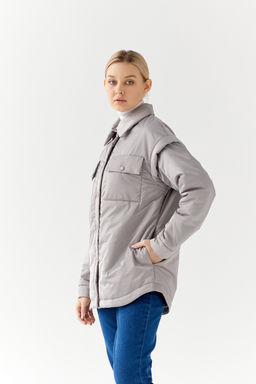 Куртка женская демисезонная 23983 (бежевый) - Kankan фото 23