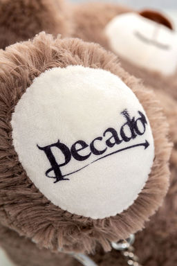 Бондажный набор Pecado BDSM, Медведь бурый, оковы, наручники, натуральная кожа, розовый