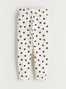 K?z ?ocuk Bask?l? Tayt