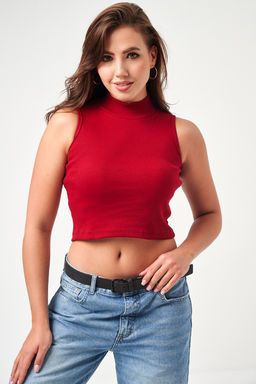 52714 топ укороченный с горлом - Натали фото 60