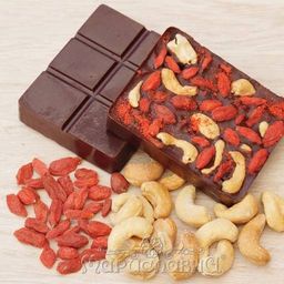 Шоколад тёмный Годжи, жареный кешью и чили