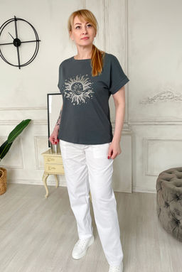 Футболка Rumoda 2195 графитовый  фото 5