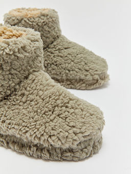 Nak?? Detayl? Pel?? Erkek ?ocuk Ev Botu - Waikiki фото 3