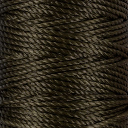 Промысел Нитки вощёные (полиэстер) LC-006 для кожи 40 м № 012 т. зеленый