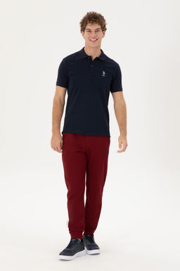 Мужские бордовые спортивные штаны - U.s. polo assn фото 3