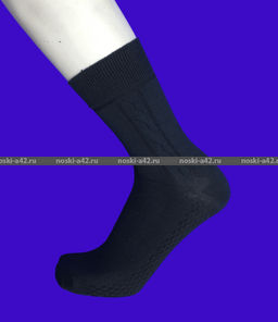 Цена за 12 пар. Байвей носки мужские артикул В (509) с массажным эффектом 41-46 (фактически 41-44) фото 2