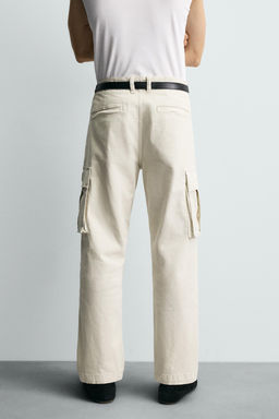 PANTAL?N CARGO RELAXED FIT / Piedra - Zara фото 11