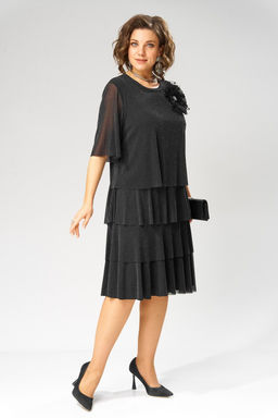 Платье Svetlana Style 2184 черный блеск