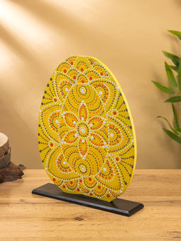 Сувенир «Яйцо», 25×6×30 см, жёлтый