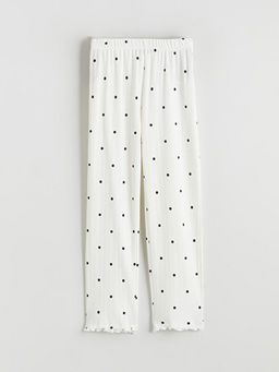 Beli Lastikli Puantiyeli K?z ?ocuk Pijama Alt