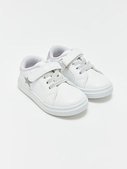 Ba?c?k ve C?rt C?rtl? K?z Bebek Spor Ayakkab?