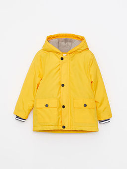 Kap??onlu Uzun Kollu Basic Erkek Bebek Mont