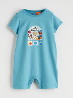 Paw Patrol Bask?l? Erkek Bebek Tulum 2li