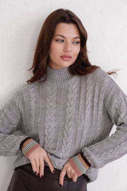 11002 Свитер серый - Martichelli фото 36
