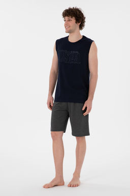 Erkek Lacivert Pijama Tak_m_ Sepette S_rpriz _ndirim - U.s. polo assn фото 4