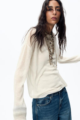 RUSTIC SWEATER - Zara фото 3