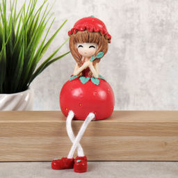 Фигурка Клубника/Ананас висячие ножки 2 штуки набор 21 см / 9619 /уп 60/ - Галеонтрейд фото 2