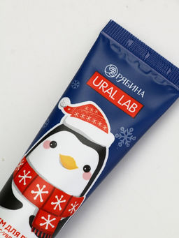 Подарочный набор новогодний Let it Snow, бальзам для губ, крем для рук и пилочка, URAL LAB