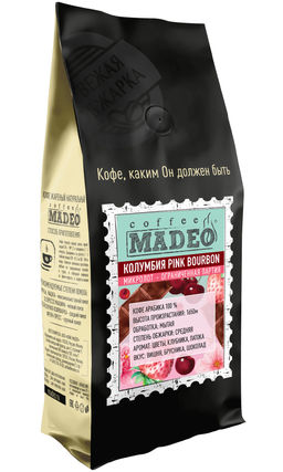 Кофе натуральный Колумбия Розовый Бурбон 500 г