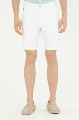 Мужские белые тканые шорты Неожиданная скидка в корзине - U.s. polo assn фото 2