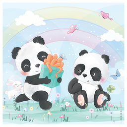 Puzzle ТРИ СОВЫ 64 элемента "Сюрприз для панды" (ПК64_54543)