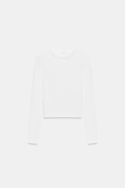 LONG SLEEVE T-SHIRT - Zara фото 12