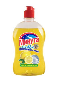МИНУТА ср-во д/мытья посуды 500мл Лимон