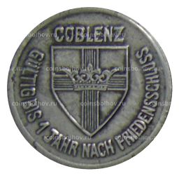 25 пфеннигов 1918 года Германия  Нотгельд Кобленц