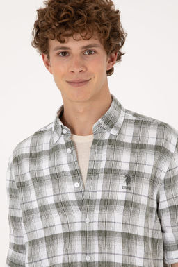 Erkek Ye_il Uzun Kollu G_mlek Sepette S_rpriz _ndirim - U.s. polo assn фото 2