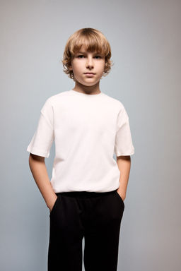 %100 Pamuk Oversize Ti__rt Erkek _ocuk