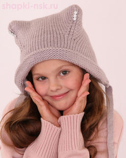 03-41-S Шапка для девочки флис (50-52)