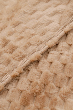 Плед покрывало Черепаха однотонный велсофт - Натали фото 15