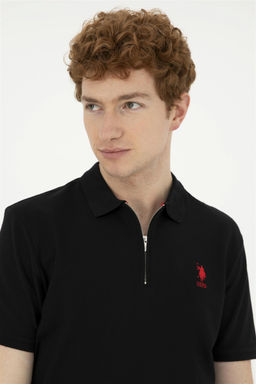 U. S. Polo Assn / Мужская черная футболка - U.s. polo assn фото 2