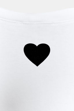 CAMISETA OVERSIZE TEXTO / Blanco