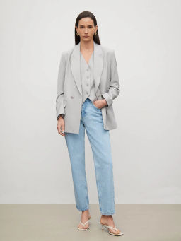 ЕМКА / Джинсы прямые из натурального хлопка