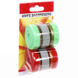 Цена за 5 шт. Точилка для ножей "Колесико" в наборе 2шт