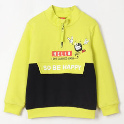 CSKB 62629-36-261 Джемпер для мальчика, лайм