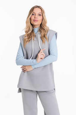 Костюм М324186б серый