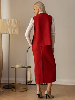 Юбка шерсть 60%, вискоза 40% - Волтри фото 3