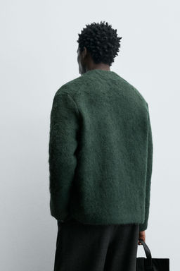 100% WOOL CARDIGAN 814 EZCARAY X ZARA фото 3