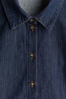 Camisa denim corta - H&m фото 7