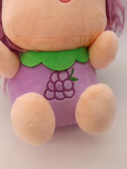 Мягкая игрушка "Fruit babies", purple, 21 см