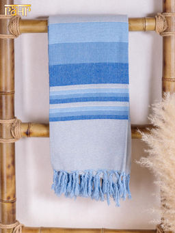 Покрывало самотканое х/б 225х250 №Ткп-111/13/1 - Ганг фото 2