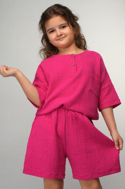 Костюм для девочки из муслина Happyfox