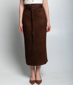 Юбка #КТ335 (1), шоколадный - Dommod фото 2