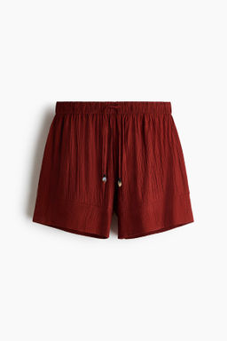 Pantal?n playero corto con cord?n de ajuste