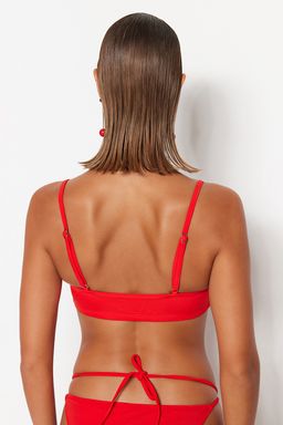 K?rm?z? Ucgen V Telli Bikini Ustu TBESS23BU00243