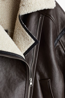 Cazadora biker de doble faz - H&m фото 3