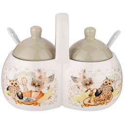 БАНКА ДЛЯ СПЕЦИЙ ДЕРЕВО МУДРОСТИ 17*10 СМ. ВЫОСТА=13 СМ.