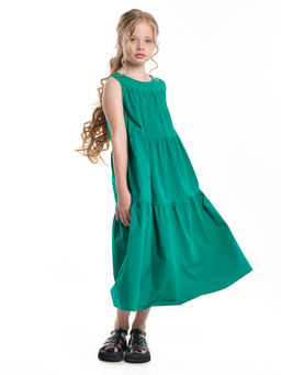 Платье Boho для девочки подростка UD 5169 изумрудный - Mini maxi фото 7